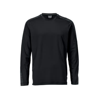 Mascot Customized T-shirt lange mouw, moderne pasvorm | 22481-618 | 09-zwart