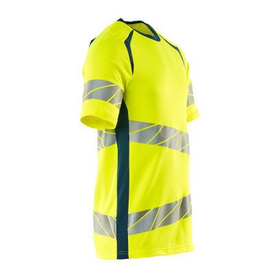 Foto van Mascot Accelerate Safe T-shirt | 19082-771 | 1744-hi-vis geel/donkerpetrol