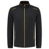 Afbeelding van Sweatvest Accent | zwart/geel | 302702-0907 | TRICORP WORKWEAR