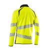 Afbeelding van Mascot Accelerate Safe Sweatshirt met rits | 19184-781 | 1709-hi-vis geel/zwart