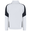 Afbeelding van Zip Sweater Bicolor Redefined | wit/antraciet | 306111-06888 | TRICORP WORKWEAR