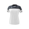 Afbeelding van Erima Change t-shirt dames, wit/slategrey/zwart, 1082325