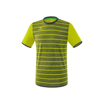 Roma shirt Kinderen | bio lime/slate grey | 6132004