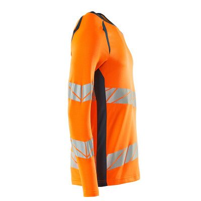 Foto van Mascot Accelerate Safe T-shirt, met lange mouwen | 19081-771 | 1444-hi-vis oranje/donkerpetrol