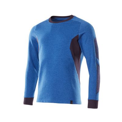 Foto van Mascot 18384-962 Sweatshirt azur blauw/donker marine