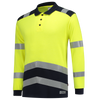 Afbeelding van Poloshirt Multinorm Bicolor | fluorgeel/donkermarine | 203003-17010 | TRICORP SAFETY