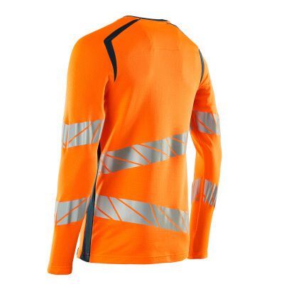 Foto van Mascot Accelerate Safe T-shirt, met lange mouwen | 19081-771 | 1444-hi-vis oranje/donkerpetrol