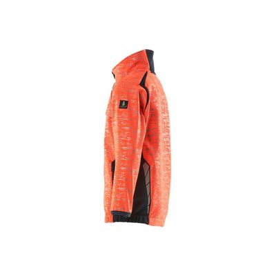 Foto van Softshell jas voor kinderen | 19902-291 | 22210-Hivis rood/donkermarine