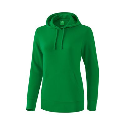 Sweatshirt met capuchon Dames | smaragd | 2072012