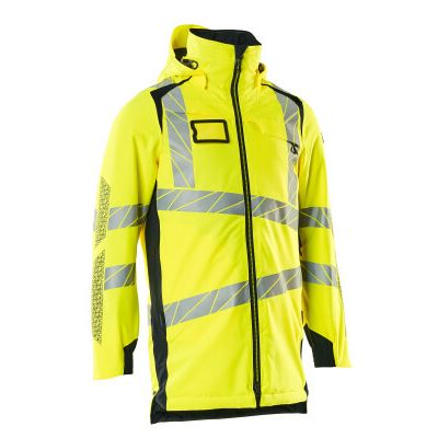 Foto van Mascot Accelerate Safe Parka | 19030-449 | 17010-hi-vis geel/donkermarine