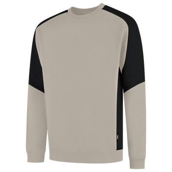 Foto van Sweater Bicolor Redefined | zand/zwart | 306112-5509 | TRICORP WORKWEAR