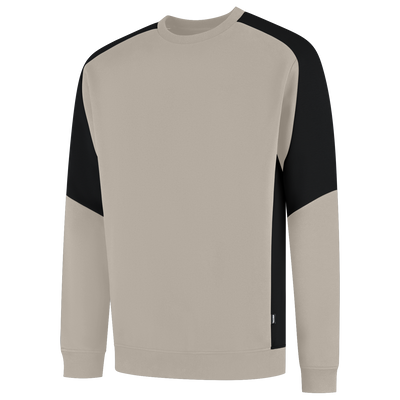 Foto van Sweater Bicolor Redefined | zand/zwart | 306112-5509 | TRICORP WORKWEAR