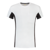 Afbeelding van T-shirt Bicolor Borstzak | wit/donkergrijs | 102002-0618 | TRICORP WORKWEAR