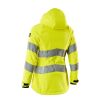 Afbeelding van Softshell jack, damesmodel, EN20471 | 18512-246 | 017-hi-vis geel