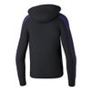 Afbeelding van ERIMA EVO STAR sweatshirt met capuchon Kinderen | zwart/ultra violet | 1072407