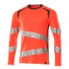 Foto van Mascot Accelerate Safe T-shirt, met lange mouwen | 19081-771 | 22218-hi-vis rood/donkerantraciet