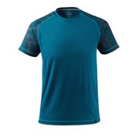 T-shirt, vochtafdrijvend,moderne pasvorm | 17482-944 | 044-donkerpetrol