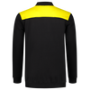 Afbeelding van Polosweater Bicolor Naden | zwart/geel | 302004-0907 | TRICORP WORKWEAR