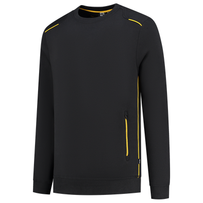 Foto van Sweater Accent | zwart/geel | 302703-0907 | TRICORP WORKWEAR