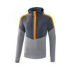 Afbeelding van Squad sweatshirt met capuchon Kinderen | slate grey/monument grey/ new orange | 1072004