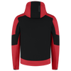 Afbeelding van Softshell Capuchon Bicolor Redefined | zwart/helderrood | 406118-09202 | TRICORP WORKWEAR