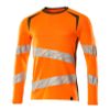 Afbeelding van Mascot Accelerate Safe T-shirt, met lange mouwen | 19081-771 | 1433-hi-vis oranje/mosgroen