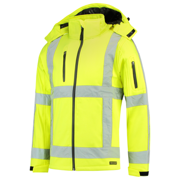 Softshell RWS | fluorgeel | 403003-17 | TRICORP SAFETY Foto van Softshell RWS | fluorgeel | 403003-17 | TRICORP SAFETY