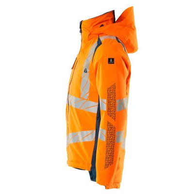 Foto van Mascot Accelerate Safe Winterjas | 19035-449 | 1444-hi-vis oranje/donkerpetrol