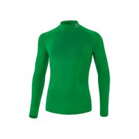 Athletic longsleeve met opstaande kraag | smaragd | 2252114