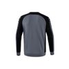 Afbeelding van ERIMA Six Wings sweatshirt Unisex | slate grey/zwart | 1072203