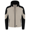 Afbeelding van Softshell Capuchon Bicolor Redefined | zand/zwart | 406118-5509 | TRICORP WORKWEAR