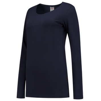 Foto van T-shirt Lange Mouw Dames | marine | 101010-01 | TRICORP WORKWEAR