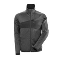 Mascot 18103-316 Fleecetrui met rits donker antraciet/zwart