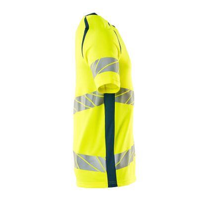 Foto van Mascot Accelerate Safe T-shirt | 19082-771 | 1744-hi-vis geel/donkerpetrol