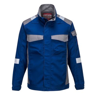 PortWest Bizflame Ultra tweekleurige jas Korenblauw| FR08