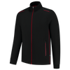 Afbeelding van Sweatvest Accent | zwart/rood | 302702-0902 | TRICORP WORKWEAR