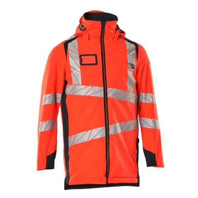 Foto van Mascot Accelerate Safe Parka | 19030-449 | 22210-hi-vis rood/donkermarine