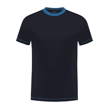 Foto van Indushirt TS 180 T-shirt marine-korenblauw