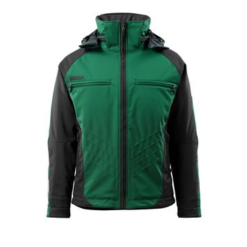 Foto van Mascot Darmstadt wintersoftshelljack| 16002-149 | 0309-groen/zwart