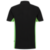 Afbeelding van Poloshirt Bicolor | zwart/limegroen | 202004-0937 | TRICORP WORKWEAR