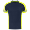 Afbeelding van T-shirt Reflective Redefined | donkermarine/fluorgeel | 106104-01017 | TRICORP WORKWEAR
