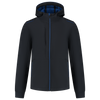 Afbeelding van Softshell Capuchon Accent | marine/korenblauw | 402705-0111 | TRICORP WORKWEAR