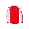 Afbeelding van ERIMA Six Wings sweatshirt Kinderen | rood/wit | 1072211