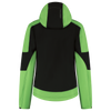 Afbeelding van Softshell Capuchon Bicolor Redefined Dames | zwart/limegroen | 406119-0937 | TRICORP WORKWEAR