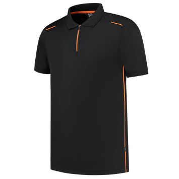 Foto van Poloshirt Accent | zwart/oranje | 202703-0998 | TRICORP WORKWEAR