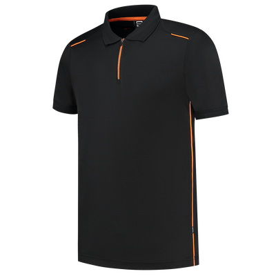 Foto van Poloshirt Accent | zwart/oranje | 202703-0998 | TRICORP WORKWEAR