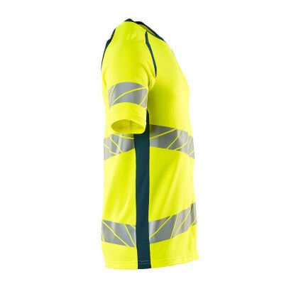 Foto van Mascot Accelerate Safe T-shirt | 19082-771 | 1744-hi-vis geel/donkerpetrol