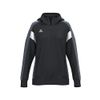 Afbeelding van ERIMA CELEBRATE 125 Training Jacket with hood Dames | zwart/slate grey | 1032539