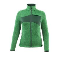 Mascot 18155-951 Gebreide trui met rits gras groen/groen