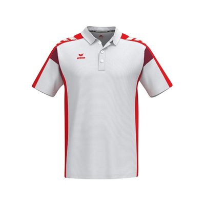 Foto van ERIMA CELEBRATE 125 Poloshirt function Unisex | wit/rood | 1112508